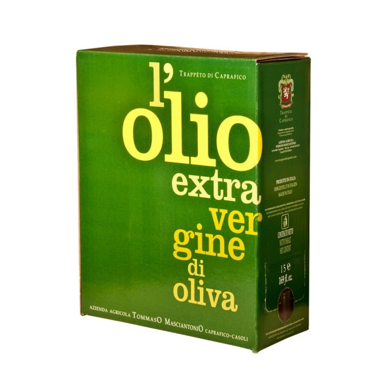 Trappeto Di CapraficoExtra Virgin Olive Oil Bag In Box 5l 1 Trappeto Di CapraficoExtra Virgin Olive Oil Bag In Box 5l