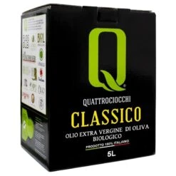 QuattrociocchiExtra Virgin Olive Oil Classico Organic Bag In Box 5l