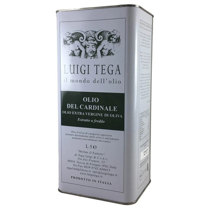 Luigi TegaExtra Virgin Olive Oil Del Cardinale 5l 1 Luigi TegaExtra Virgin Olive Oil Del Cardinale 5l