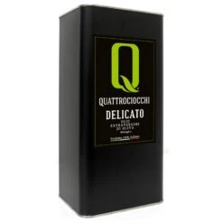 QuattrociocchiExtra Virgin Olive Oil Delicato Leccino Organic Can 5l