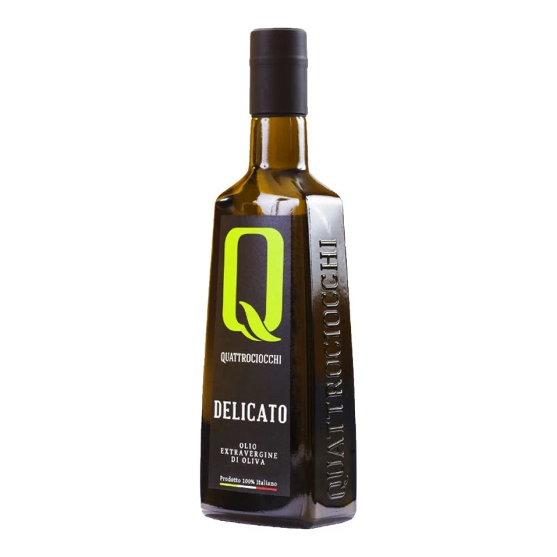 QuattrociocchiExtra Virgin Olive Oil Delicato Leccino 500ml 1 QuattrociocchiExtra Virgin Olive Oil Delicato Leccino 500ml
