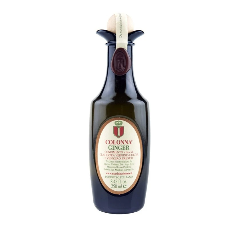 Marina ColonnaExtra Virgin Olive Oil Ginger Flavour 250ml 1 Marina ColonnaExtra Virgin Olive Oil Ginger Flavour 250ml
