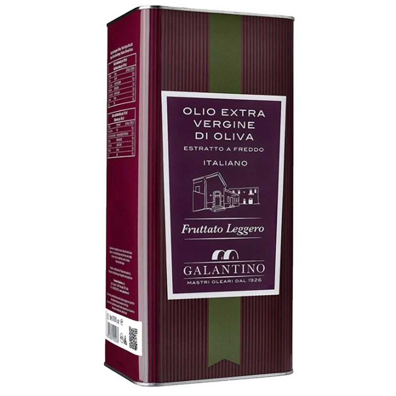 GalantinoExtra Virgin Olive Oil Light Fruity Can 5l 1 GalantinoExtra Virgin Olive Oil Light Fruity Can 5l