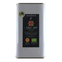 AgrestisExtra Virgin Olive Oil Nettar Ibleo PDO Monti Iblei Organic Can 1l
