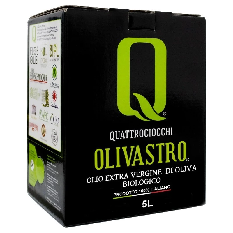 QuattrociocchiExtra Virgin Olive Oil Olivastro Organic Bag In Box 5l 1 QuattrociocchiExtra Virgin Olive Oil Olivastro Organic Bag In Box 5l
