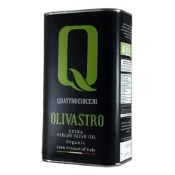 QuattrociocchiExtra Virgin Olive Oil Olivastro Organic Can 1l