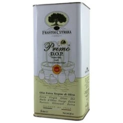 CutreraExtra Virgin Olive Oil Primo PDO Monti Iblei Can 5l
