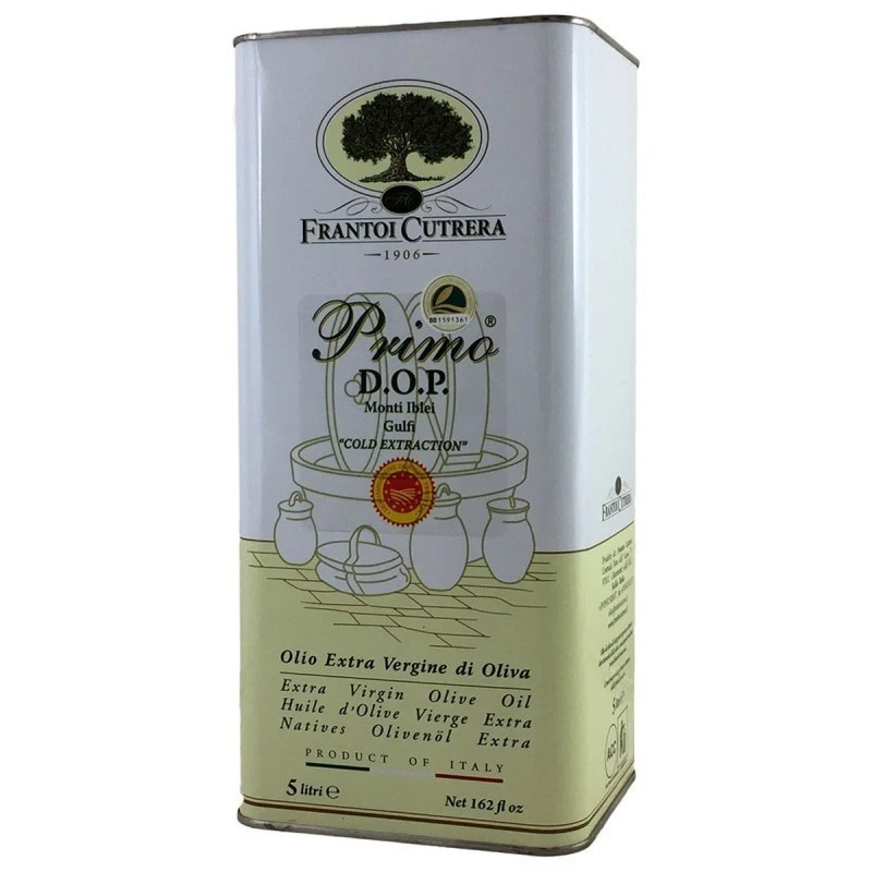 CutreraExtra Virgin Olive Oil Primo PDO Monti Iblei Can 5l 1 CutreraExtra Virgin Olive Oil Primo PDO Monti Iblei Can 5l
