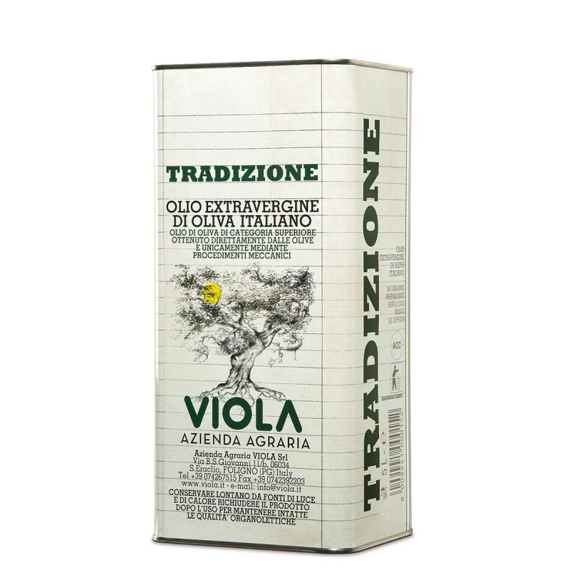 ViolaExtra Virgin Olive Oil Tradizione Can 5l 1 ViolaExtra Virgin Olive Oil Tradizione Can 5l