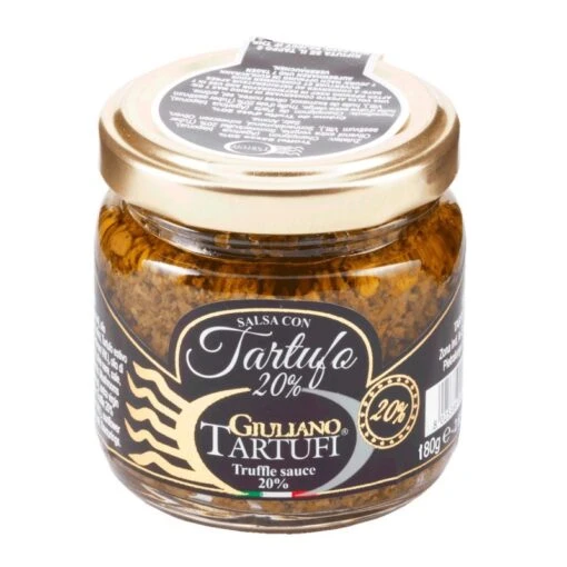 Giuliano TartufiSauce With Truffle 20% 180gr -Gourmet Shop sauce with truffle 20 giuliano tartufi 180gr