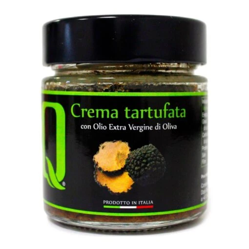 QuattrociocchiTruffle Cream In Extra Virgin Olive Oil 190gr -Gourmet Shop truffle cream in extra virgin olive oil quattrociocchi 190gr